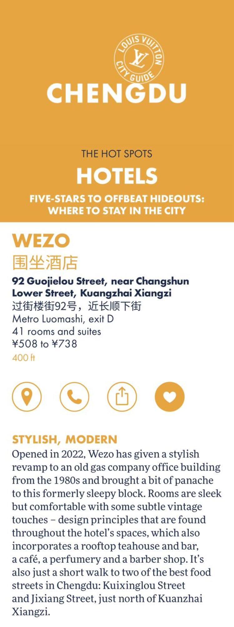 Wezo Hotel Kuanzhai Alley Chengdu-Breakfast Till 12Noon-Lv City Guide Recommended Hotel Eksteriør billede